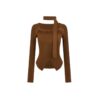 Square Neck Long Sleeves