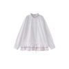 Lace Stand Collar Long Sleeves