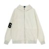 Minimalist Digital-Print Hoodie