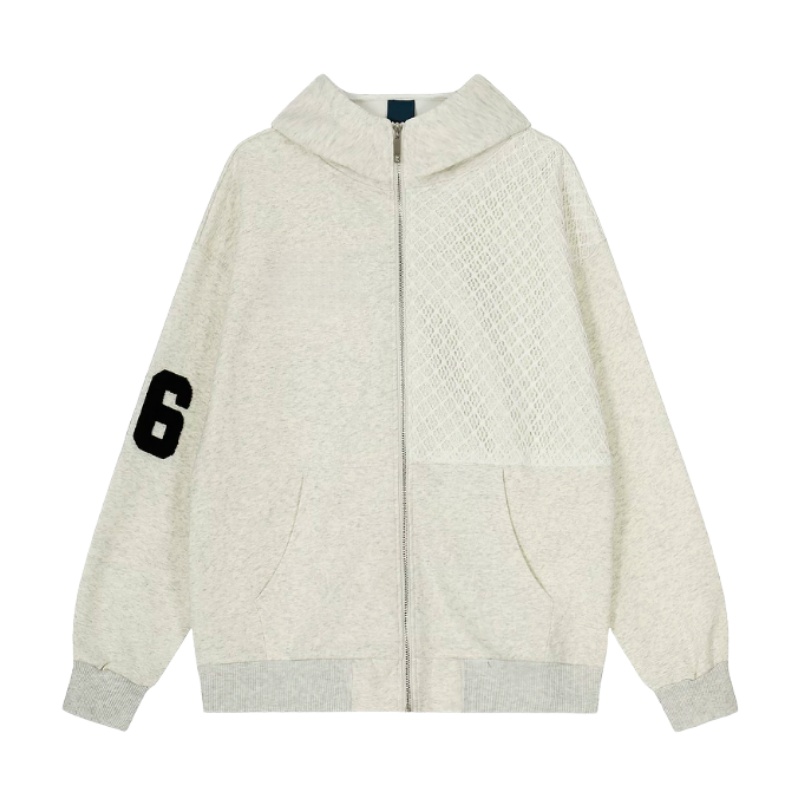 Minimalist Digital-Print Hoodie