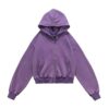 Aesthetic Loose Crop Hoodie