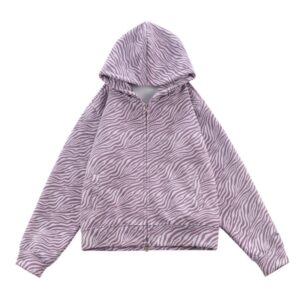 Minimal Zebra Style Hoodie
