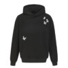 Elegant Embroidered Butterfly Hoodie