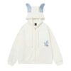 Chic Plaid Hoodie — Apricot